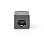 Nedis Nettverkskobling | CAT5e / CAT6 | Unshielded | RJ45 Hun | RJ45 Hun | Rett | ABS | Boks