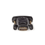 Nedis HDMI™ Adapter | DVI-D 24+1-Pin Han | HDMI™ Output | Nikkel belagt | Rett | ABS | Sort | 1 stk. | Boks