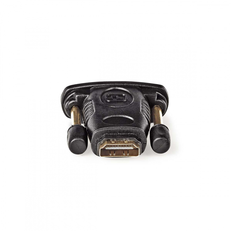 Nedis HDMI™ Adapter | DVI-D 24+1-Pin Han | HDMI™ Output | Nikkel belagt | Rett | ABS | Sort | 1 stk. | Boks