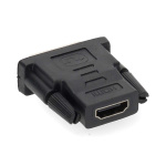 Nedis HDMI™ Adapter | DVI-D 24+1-Pin Han | HDMI™ Output | Nikkel belagt | Rett | ABS | Sort | 1 stk. | Boks