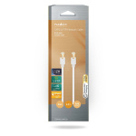 Nedis CAT6 Nettverkskabel | RJ45 Han | RJ45 Han | S/FTP | 2.00 m | Rund | LSZH / PVC | Hvit | Vindus boks