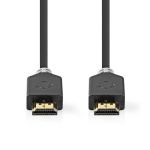 Nedis Ultra High Speed HDMI ™ Cable | HDMI ™ -kontakt | HDMI ™ -kontakt | 8K@60Hz | 48 Gbps | 2.00 m | Rund | 6.5 mm | Antrasitt | Boks Nedis Ultra High Speed HDMI ™ Cable | HDMI ™ -kontakt | HDMI ™ -kontakt | 8K@60Hz | 48 Gbps | 2.00 m | Rund | 6.5 mm | Antrasitt | Boks
