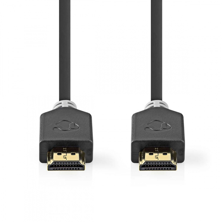 Nedis Ultra High Speed HDMI ™ Cable | HDMI ™ -kontakt | HDMI ™ -kontakt | 8K@60Hz | 48 Gbps | 2.00 m | Rund | 6.5 mm | Antrasitt | Boks Nedis Ultra High Speed HDMI ™ Cable | HDMI ™ -kontakt | HDMI ™ -kontakt | 8K@60Hz | 48 Gbps | 2.00 m | Rund | 6.5 mm | Antrasitt | Boks