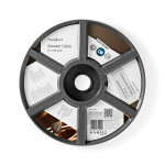 Nedis Speaker Cable | 2 x 1.50 mm² | Kobber | 100.0 m | Rund | PVC | Gjennomsiktig | Rull Nedis Speaker Cable | 2 x 1.50 mm² | Kobber | 100.0 m | Rund | PVC | Gjennomsiktig | Rull
