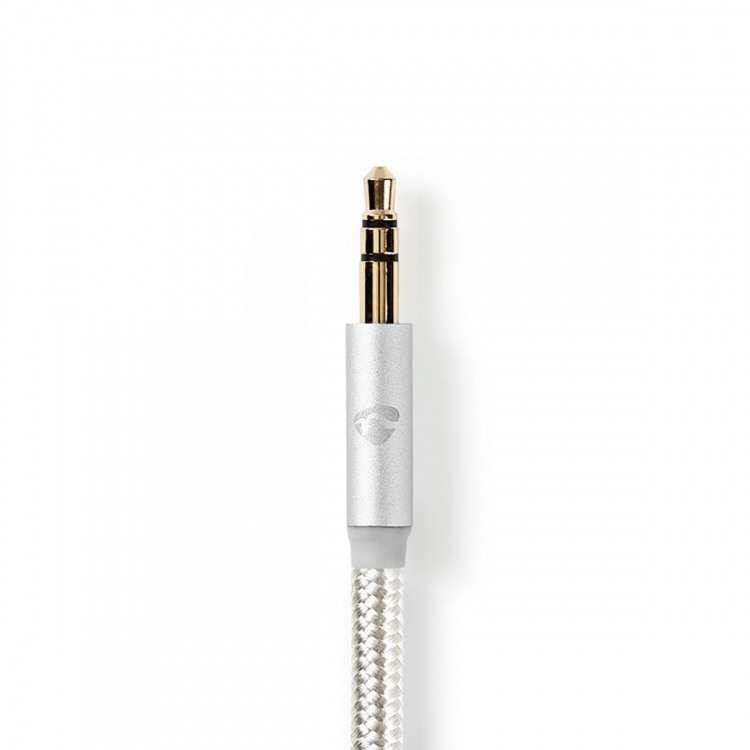 Nedis Lightning Adapter | Apple Lightning 8-Pinners | 3.5 mm Han | Gull belagt | 1.00 m | Rund | Nylon | Deksel Vindusboks