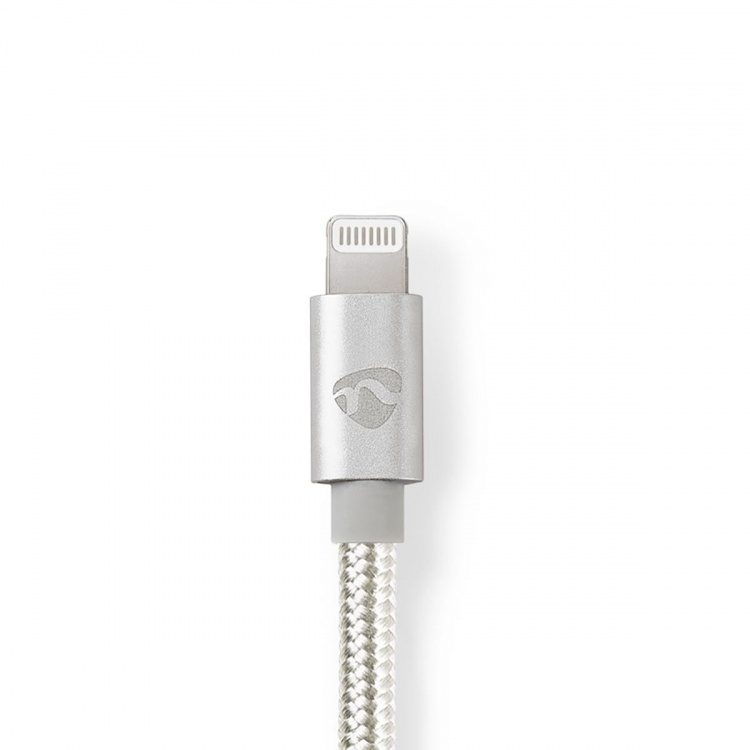 Nedis Lightning Adapter | Apple Lightning 8-Pinners | 3.5 mm Han | Gull belagt | 1.00 m | Rund | Nylon | Deksel Vindusboks