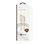 Nedis USB-C™ Adapter | USB 3.2 Gen 1 | USB-C™ Hann | HDMI ™ -kontakt | 4K@60Hz | 18 Gbps | 2.00 m | Rund | Gull belagt | Flettet / Nylon | Aluminium | Deksel Vindusboks Nedis USB-C™ Adapter | USB 3.2 Gen 1 | USB-C™ Hann | HDMI ™ -kontakt | 4K@60Hz | 18 Gbps | 2.00 m | Rund | Gull belagt | Flettet / Nylon | Aluminium | Deksel Vindusboks