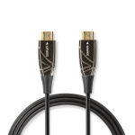 Nedis Aktiv Optical High Speed HDMI-kabel med Ethernet | HDMI ™ -kontakt | HDMI ™ -kontakt | 4K@60Hz | 18 Gbps | 15.0 m | Rund | PVC | Sort | Gaveeske Nedis Aktiv Optical High Speed HDMI-kabel med Ethernet | HDMI ™ -kontakt | HDMI ™ -kontakt | 4K@60Hz | 18 Gbps | 15.0 m | Rund | PVC | Sort | Gaveeske
