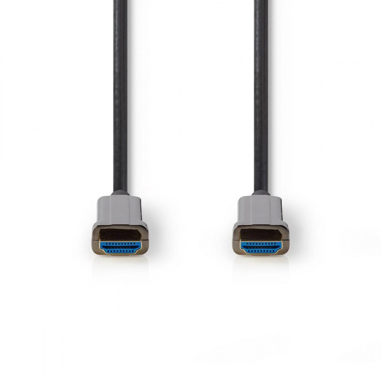 Nedis Aktiv Optical Ultra High Speed HDMI-Kabel med Ethernet | HDMI ™ -kontakt | HDMI ™ -kontakt | 8K@60Hz | 48 Gbps | 10.0 m | Rund | PVC | Sort | Gaveeske Nedis Aktiv Optical Ultra High Speed HDMI-Kabel med Ethernet | HDMI ™ -kontakt | HDMI ™ -kontakt | 8K@60Hz | 48 Gbps | 10.0 m | Rund | PVC | Sort | Gaveeske