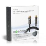 Nedis Aktiv Optical Ultra High Speed HDMI-Kabel med Ethernet | HDMI ™ -kontakt | HDMI ™ -kontakt | 8K@60Hz | 48 Gbps | 10.0 m | Rund | PVC | Sort | Gaveeske Nedis Aktiv Optical Ultra High Speed HDMI-Kabel med Ethernet | HDMI ™ -kontakt | HDMI ™ -kontakt | 8K@60Hz | 48 Gbps | 10.0 m | Rund | PVC | Sort | Gaveeske