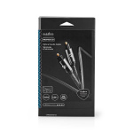 Nedis Optisk lydkabel | TosLink Han | TosLink Han | 2.00 m | Rund | Bomull | Gun Metal Grå | Deksel Vindusboks Nedis Optisk lydkabel | TosLink Han | TosLink Han | 2.00 m | Rund | Bomull | Gun Metal Grå | Deksel Vindusboks