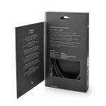 Nedis High Speed HDMI ™ kabel med Ethernet | HDMI ™ -kontakt | HDMI ™ -kontakt | 4K@60Hz | ARC | 18 Gbps | 2.00 m | Rund | Bomull | Gun Metal Grå | Deksel Vindusboks Nedis High Speed HDMI ™ kabel med Ethernet | HDMI ™ -kontakt | HDMI ™ -kontakt | 4K@60Hz | ARC | 18 Gbps | 2.00 m | Rund | Bomull | Gun Metal Grå | Deksel Vindusboks