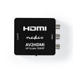 Nedis HDMI ™ Converter | 3x RCA Female | 1x HDMI™ Output | 1-veis | 1080p | 1.65 Gbps | ABS | Antrasitt Nedis HDMI ™ Converter | 3x RCA Female | 1x HDMI™ Output | 1-veis | 1080p | 1.65 Gbps | ABS | Antrasitt