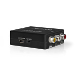 Nedis HDMI ™ Converter | 3x RCA Female | 1x HDMI™ Output | 1-veis | 1080p | 1.65 Gbps | ABS | Antrasitt Nedis HDMI ™ Converter | 3x RCA Female | 1x HDMI™ Output | 1-veis | 1080p | 1.65 Gbps | ABS | Antrasitt