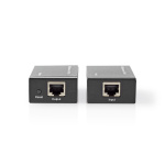 Nedis HDMI ™ Extender | Over Cat6 | Opp til 60.0 m | 1080p | 1.65 Gbps | Metall | Antrasitt
