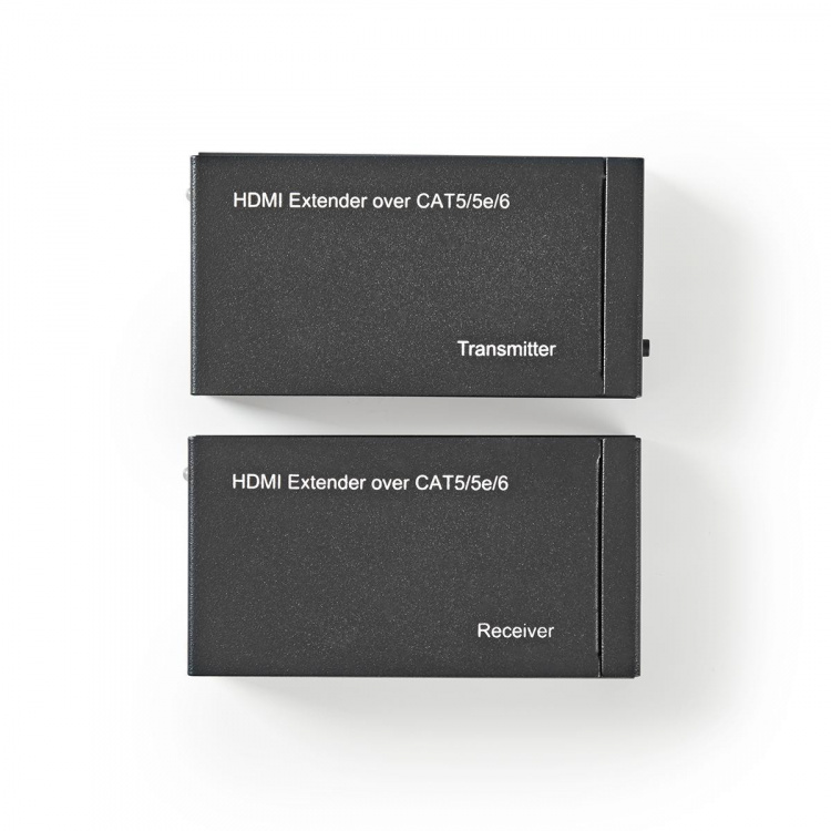 Nedis HDMI ™ Extender | Over Cat6 | Opp til 60.0 m | 1080p | 1.65 Gbps | Metall | Antrasitt