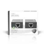 Nedis HDMI ™ Extender | Over Cat6 | Opp til 60.0 m | 1080p | 1.65 Gbps | Metall | Antrasitt