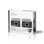 Nedis HDMI ™ Extender | Over Cat6 | Opp til 60.0 m | 1080p | 1.65 Gbps | Metall | Antrasitt