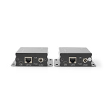Nedis HDMI ™ Extender | Over Cat6 | Opp til 50.0 m | 4K@30Hz | 10.2 Gbps | IR tilbake funksjon | Metall | Antrasitt