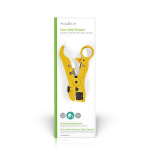Nedis Kabelavisoleringstang | Stripping Tool | ABS / Stål | Gul / Sort