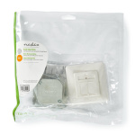 Nedis Nettverksveggboks | Innfelt montering | 2-Port port(s) | CAT6a | Rett | Hunn | Gull belagt | PVC | Hvit | Konvolutt Nedis Nettverksveggboks | Innfelt montering | 2-Port port(s) | CAT6a | Rett | Hunn | Gull belagt | PVC | Hvit | Konvolutt