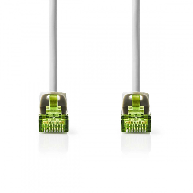 Nedis CAT7 nettverkskabel | S/FTP | RJ45 Han | RJ45 Han | 1.00 m | Snagless | Rund | LSZH | Grå | Boks Nedis CAT7 nettverkskabel | S/FTP | RJ45 Han | RJ45 Han | 1.00 m | Snagless | Rund | LSZH | Grå | Boks