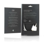 Nedis HDMI™ Cable | HDMI ™ -kontakt | DVI-D 24+1-Pin Han | 2560x1600 | Gull belagt | 2.00 m | Rett | Flettet | Sølv | Deksel Vindusboks