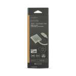 Nedis VGA-adapter | HDMI ™ -kontakt | VGA Hun 15p | Gull belagt | Rett | Aluminium | Sølv | Deksel Vindusboks