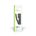 Nedis Crimp pliers | CAT5 / CAT5e / CAT6 / CAT6a / CAT7 / RJ12 | Cutting / Plier | ABS / Stål | Sort Nedis Crimp pliers | CAT5 / CAT5e / CAT6 / CAT6a / CAT7 / RJ12 | Cutting / Plier | ABS / Stål | Sort