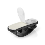 Nedis Kabel Ledelse | Kabelklips | Låst | 3 stk. | Antall plasser: 3 Spor | Maksimal kabeltykkelse: 7.5 mm | Polypropylene | Sort Nedis Kabel Ledelse | Kabelklips | Låst | 3 stk. | Antall plasser: 3 Spor | Maksimal kabeltykkelse: 7.5 mm | Polypropylene | Sort