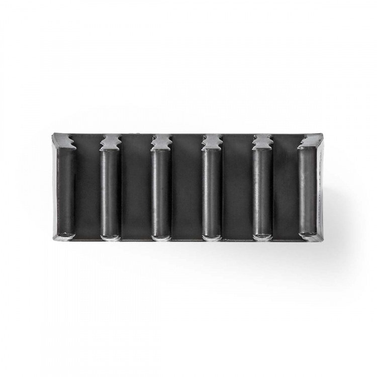 Nedis Kabel Ledelse | Kabelklips | Klikk og Go | 2 stk. | Antall plasser: 5 Spor | Maksimal kabeltykkelse: 7.1 mm | Polypropylene | Sort Nedis Kabel Ledelse | Kabelklips | Klikk og Go | 2 stk. | Antall plasser: 5 Spor | Maksimal kabeltykkelse: 7.1 mm | Polypropylene | Sort