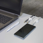 Nedis Kabel Ledelse | Kabelklips | Klikk og Go | 4 stk. | Antall plasser: 3 Spor | Maksimal kabeltykkelse: 5.3 mm | TPE | Hvit Nedis Kabel Ledelse | Kabelklips | Klikk og Go | 4 stk. | Antall plasser: 3 Spor | Maksimal kabeltykkelse: 5.3 mm | TPE | Hvit