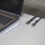 Nedis Kabel Ledelse | Kabelklips | Klikk og Go | 6 stk. | Antall plasser: 2 Spor | Maksimal kabeltykkelse: 5.3 mm | TPE | Sort Nedis Kabel Ledelse | Kabelklips | Klikk og Go | 6 stk. | Antall plasser: 2 Spor | Maksimal kabeltykkelse: 5.3 mm | TPE | Sort