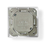 Nedis Nettverksveggboks | Innfelt montering | 2-Port port(s) | CAT6a | Rett | Hunn | Gull belagt | PVC | Hvit | Boks Nedis Nettverksveggboks | Innfelt montering | 2-Port port(s) | CAT6a | Rett | Hunn | Gull belagt | PVC | Hvit | Boks