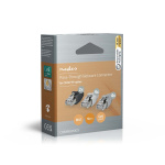 Nedis RJ45-kontakt | RJ45 Pass Through | Solid/Stranded FTP CAT6 | Rett | Gull belagt | 10 stk. | Polycarbonate | Grå / Hvit / Sort | Boks Nedis RJ45-kontakt | RJ45 Pass Through | Solid/Stranded FTP CAT6 | Rett | Gull belagt | 10 stk. | Polycarbonate | Grå / Hvit / Sort | Boks