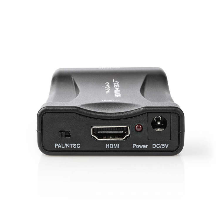 Nedis HDMI ™ Converter | HDMI™ Input | SCART Female | 1-veis | 1080p | 1.2 Gbps | ABS | Sort