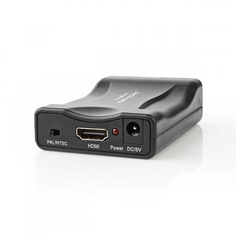 Nedis HDMI ™ Converter | HDMI™ Input | SCART Female | 1-veis | 1080p | 1.2 Gbps | ABS | Sort