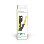 Nedis Crimp pliers | CAT5 / CAT5e / CAT6 / CAT6a / CAT7 / RJ12 / RJ45 | Cutting / Plier / Stripping | Gummi / Stål | Gul / Sort Nedis Crimp pliers | CAT5 / CAT5e / CAT6 / CAT6a / CAT7 / RJ12 / RJ45 | Cutting / Plier / Stripping | Gummi / Stål | Gul / Sort