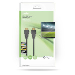 Nedis Ultra High Speed ​​HDMI ™ Cable | HDMI ™ -kontakt | HDMI ™ -kontakt | 8K@60Hz | 48 Gbps | 5.00 m | Rund | 6.7 mm | Sort | Boks