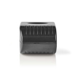 Nedis Strøm Socket Adapter | Euro / Type C (CEE 7/16) | 100 - 240 V AC 50/60 Hz | 12 V DC | 6 W | Nettstrøm drevet | 0.3 A | Sort | Plast Nedis Strøm Socket Adapter | Euro / Type C (CEE 7/16) | 100 - 240 V AC 50/60 Hz | 12 V DC | 6 W | Nettstrøm drevet | 0.3 A | Sort | Plast