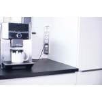 brennenstuhl Estilo 6-veis hjørnestikkontakt med høykvalitets rustfri ståloverflate for kjøkken og kontor (skrivebordsuttak med 4x beskyttende kontaktuttak, 2x Euro-uttak, inkl. USB-ladefunksjon) sølv/hvit TYPE F brennenstuhl Estilo 6-veis hjørnestikkontakt med høykvalitets rustfri ståloverflate for kjøkken og kontor (skrivebordsuttak med 4x beskyttende kontaktuttak, 2x Euro-uttak, inkl. USB-ladefunksjon) sølv/hvit TYPE F