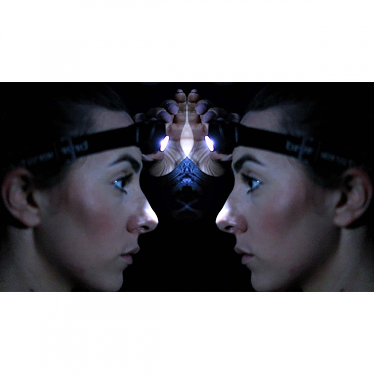 brennenstuhl LED hodelykt LuxPremium / lys CREE LED hodelykt med sterkt frontlys Sort