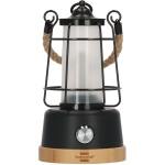 brennenstuhl Oppladbar campinglampe CAL 1 med hampetau og bambussokkel (370 lm, IP44, brenntid opptil 75 timer, dimbar, justerbar lysfarge)
