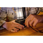 brennenstuhl Oppladbar campinglampe CAL 1 med hampetau og bambussokkel (370 lm, IP44, brenntid opptil 75 timer, dimbar, justerbar lysfarge)