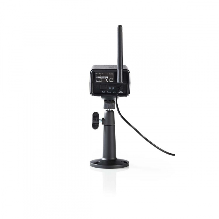 Nedis Digital Wireless Camera | Wi-Fi | VGA | Innendørs og Utendørs | Nattsyn: 5.00 m | Betraktningsvinkel: 73 ° | Sort | IP54