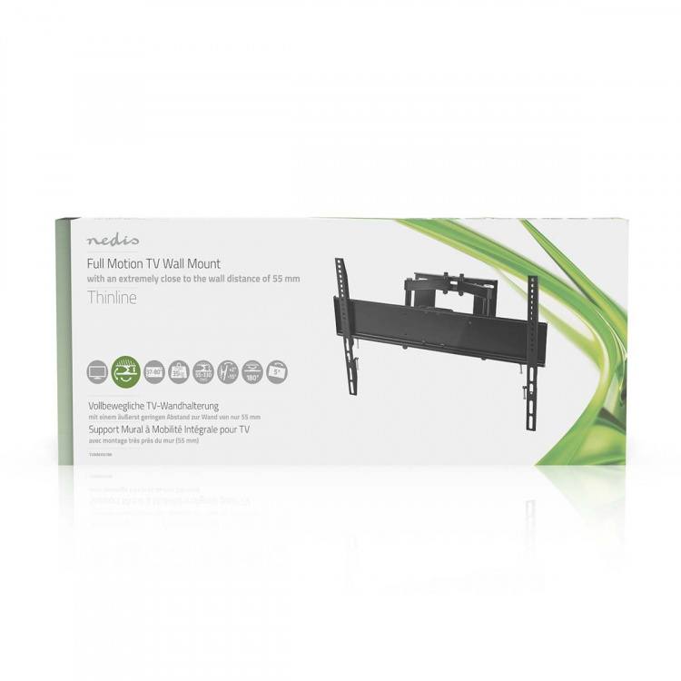 Nedis Full Motion TV Veggfeste | 37 - 80 