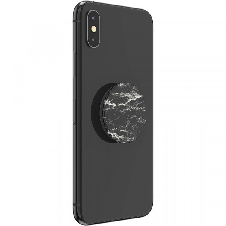 PopSockets Basic Grip Black Modern Marble