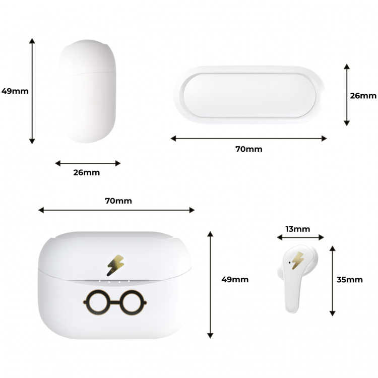 OTL Technologies Harry Potter-ikonet TWS EarPods