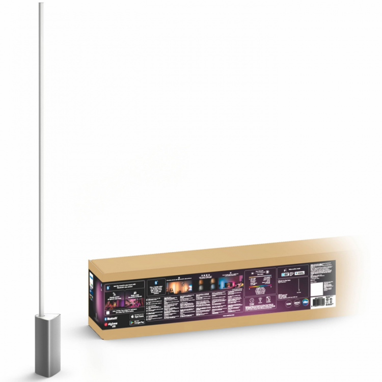 Philips Hue Gradient Signe Gulvlampe Wh/Colour Black