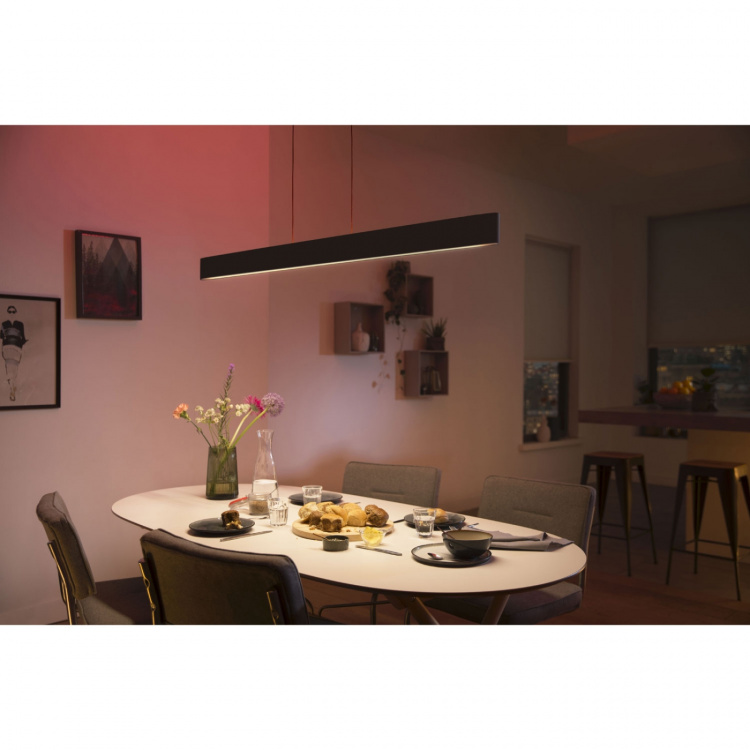 Philips Hue Ensis pendellampe hvit/fargesvart